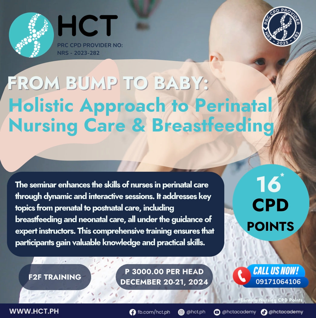 From Bump to Baby: Holistic Approach to Perinatal Nursing Care & Breastfeeding