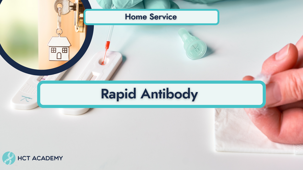 RAPID ANTIBODY TEST | Home Service