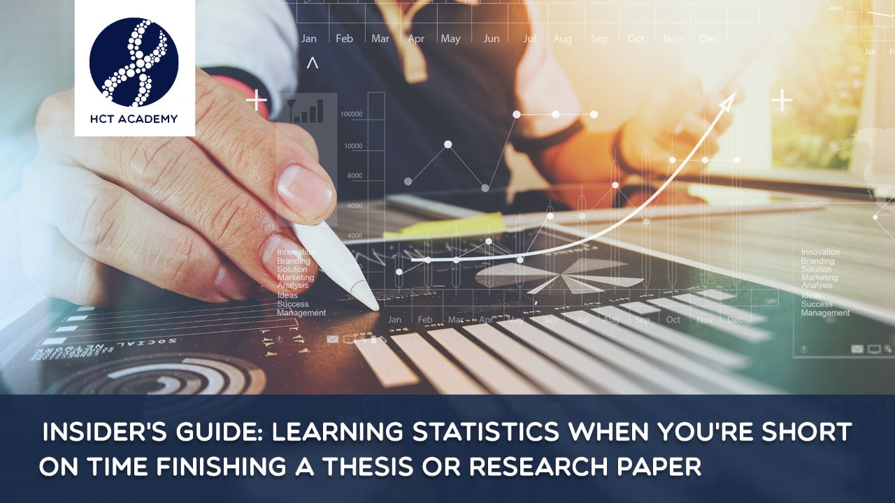 Insider's Guide: Learning statistics when you're short on time finishing a thesis or research paper