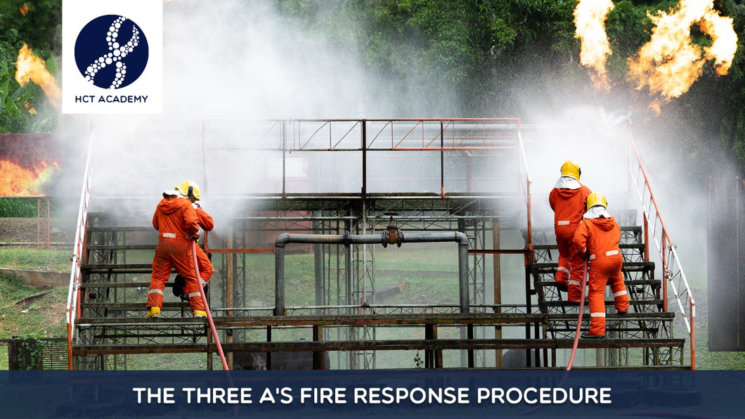 The Three A's Fire Response Procedure