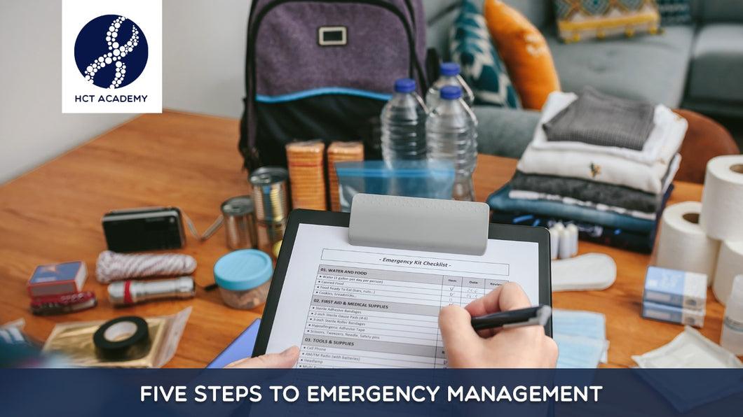 Five Steps to Emergency Management